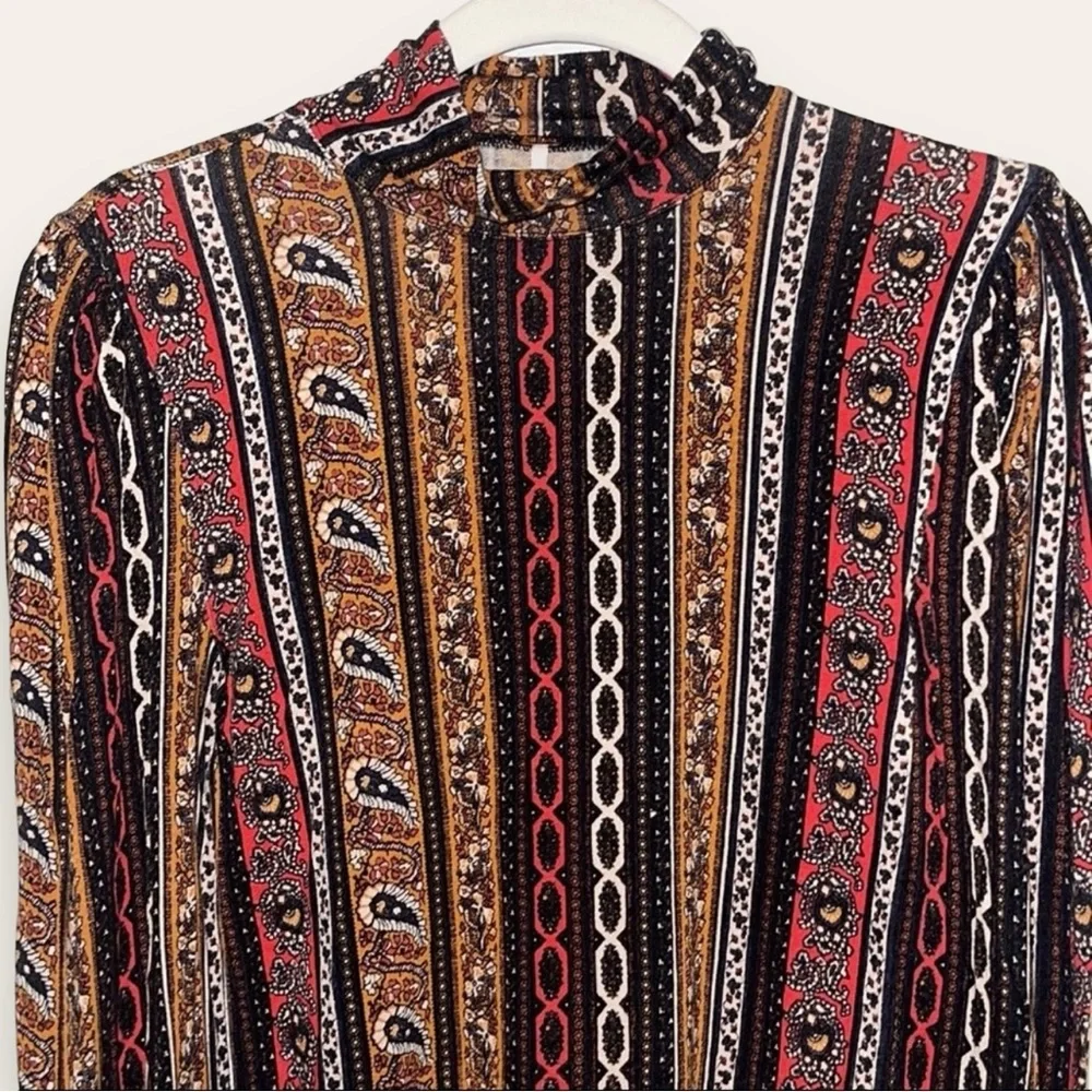 Free People Donatella Retro Turtleneck Size XS - Picture 13 of 14